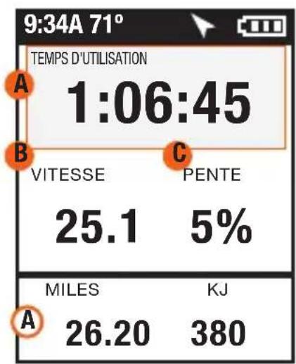 Powertap Joule GPS - Tableaux de BORD 1,2 et 3 - 5