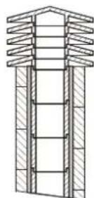 La Nordica Fiorella - CHIMNEY CAP - 5