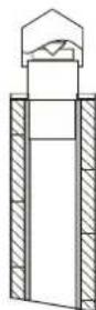 La Nordica Carillon 43 - Der Zug des Schornsteinrohres hängt von der Tauglichkeit des Schornsteines an. - 3