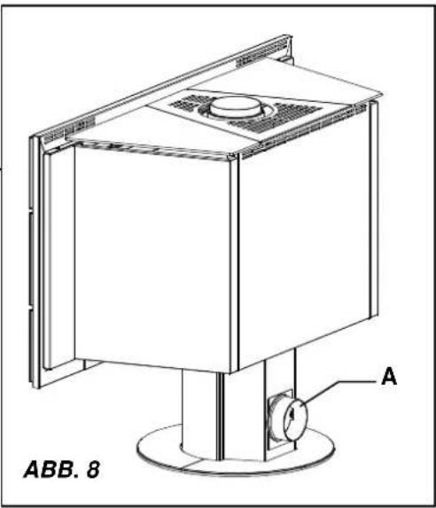 La Nordica Carillon Classic - LUFTZUFLUSS AM AUFSTELLORT WÄHREND DER VERBRENNUng - 1
