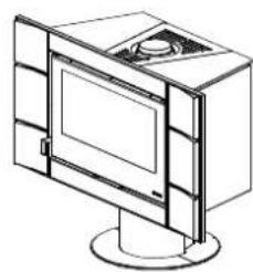 La Nordica Carillon Classic - CONNECTING A CHIMNEY OR OPEN FURNACE TO THE FLUE - 3