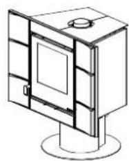 La Nordica Carillon Classic - CONNECTING A CHIMNEY OR OPEN FURNACE TO THE FLUE - 2