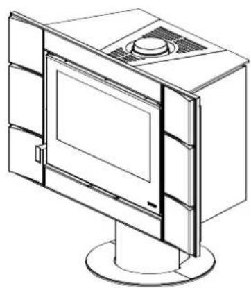 La Nordica Carillon Classic - STUFA CAMINO - CHIMNEY STOVE - KAMINOFEN - POELE CHEMINEE CARILLON 4 : 3 - CARILLON 16 : 9 - CARILLON CLASSIC - 2