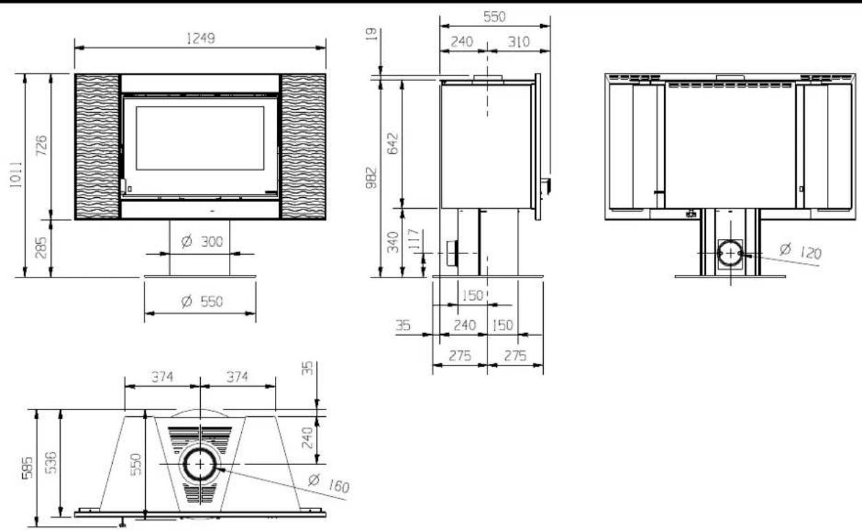 La Nordica Carillon 169 - CARILLON 16:9 CRYSTAL 169 kg CARILLON 16:9 ZEBRANO 169kg - 1