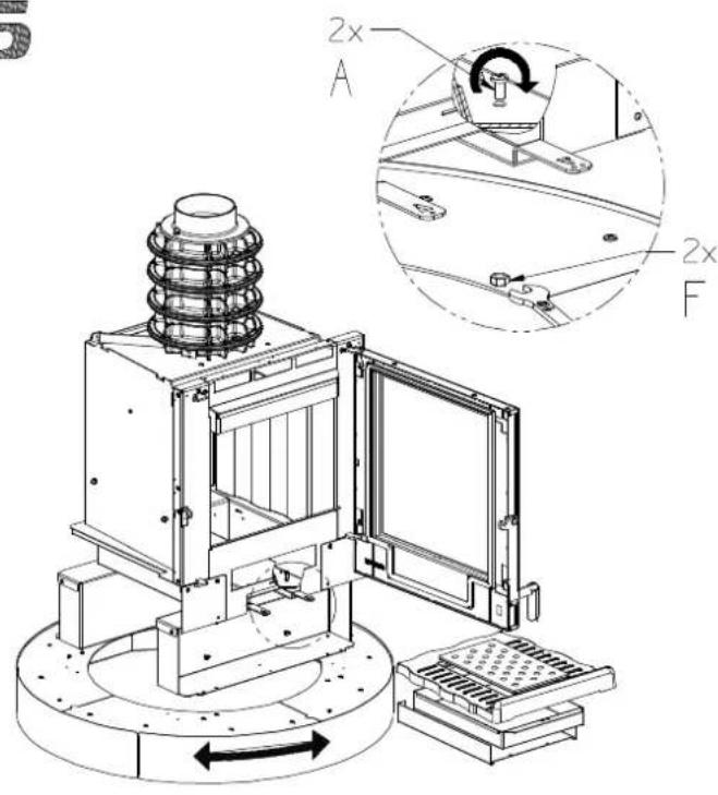 La Nordica Anthea - MONTAGGIO DELLE CERAMICHE / THE ASSEMBLY OF CERAMICS / KACHELNBAUANLEITUNGEN / MONTAGE DES CÉRAMIQUES - VENERE - 14