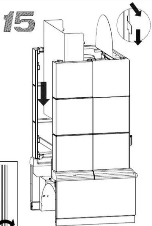 La Nordica Anthea - MONTAGGIO DELLE CERAMICHE / THE ASSEMBLY OF CERAMICS / KACHELNBAUANLEITUNGEN / MONTAGE DES CÉRAMIQUES - ANTHEA - 27