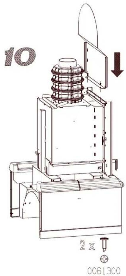 La Nordica Anthea - MONTAGGIO DELLE CERAMICHE / THE ASSEMBLY OF CERAMICS / KACHELNBAUANLEITUNGEN / MONTAGE DES CÉRAMIQUES - ANTHEA - 19