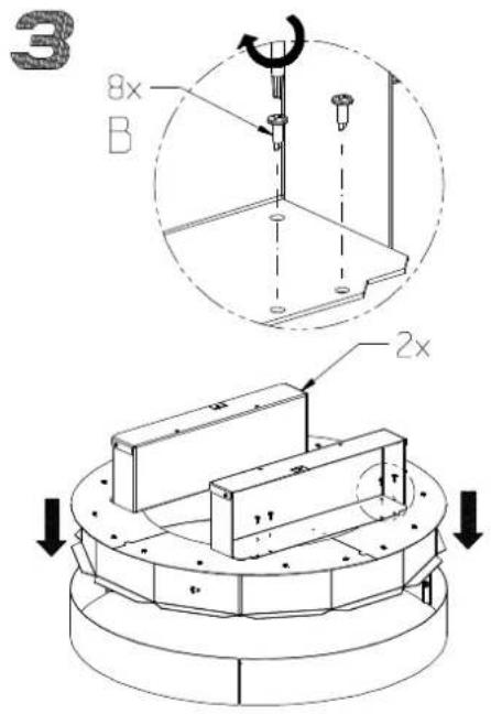 La Nordica Anthea - MONTAGGIO DELLE CERAMICHE / THE ASSEMBLY OF CERAMICS / KACHELNBAUANLEITUNGEN / MONTAGE DES CÉRAMIQUES - VENERE - 12