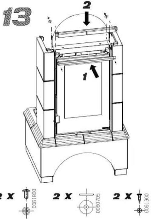 La Nordica Anthea - MONTAGGIO DELLE CERAMICHE / THE ASSEMBLY OF CERAMICS / KACHELNBAUANLEITUNGEN / MONTAGE DES CÉRAMIQUES - ANTHEA - 23