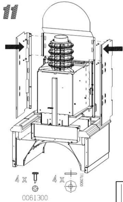 La Nordica Anthea - MONTAGGIO DELLE CERAMICHE / THE ASSEMBLY OF CERAMICS / KACHELNBAUANLEITUNGEN / MONTAGE DES CÉRAMIQUES - ANTHEA - 20