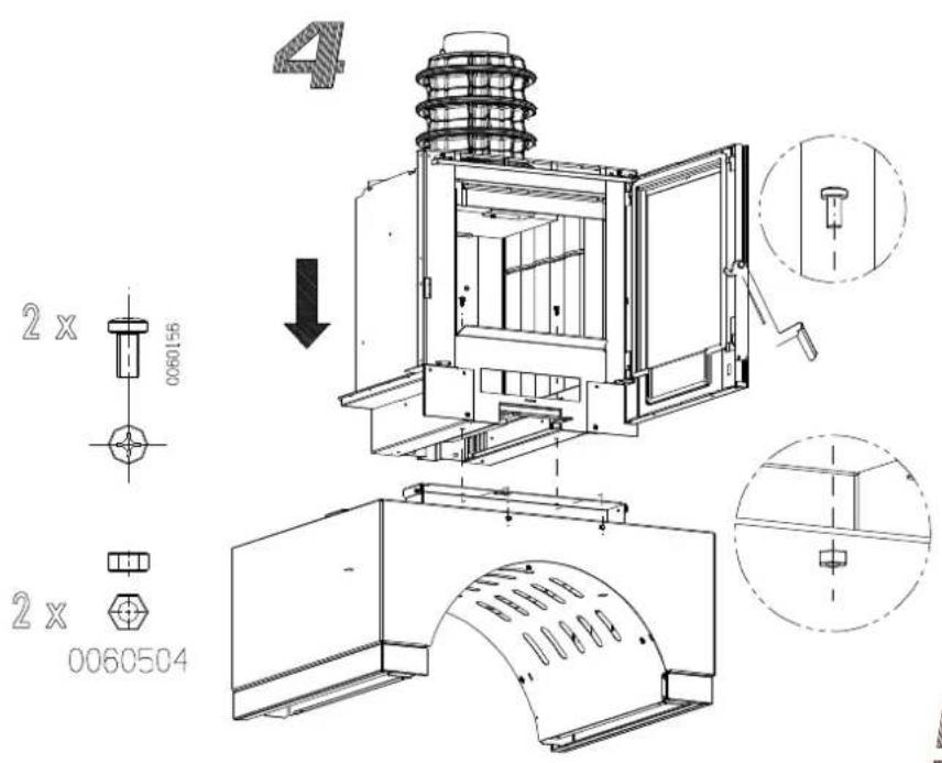 La Nordica Anthea - MONTAGGIO DELLE CERAMICHE / THE ASSEMBLY OF CERAMICS / KACHELNBAUANLEITUNGEN / MONTAGE DES CÉRAMIQUES - ANTHEA - 13