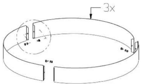 La Nordica Anthea - MONTAGGIO DELLE CERAMICHE / THE ASSEMBLY OF CERAMICS / KACHELNBAUANLEITUNGEN / MONTAGE DES CÉRAMIQUES - VENERE - 11