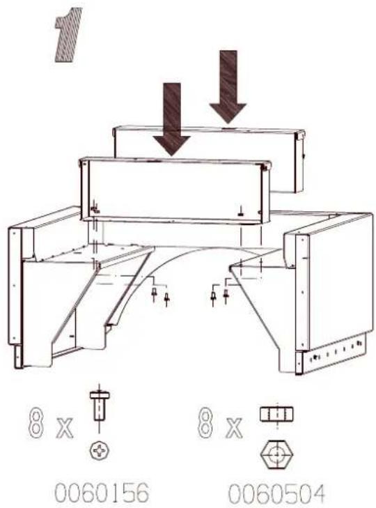 La Nordica Anthea - MONTAGGIO DELLE CERAMICHE / THE ASSEMBLY OF CERAMICS / KACHELNBAUANLEITUNGEN / MONTAGE DES CÉRAMIQUES - ANTHEA - 10