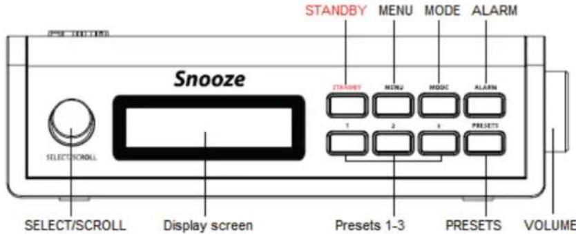 HDigit Snooze - Comandi - 1
