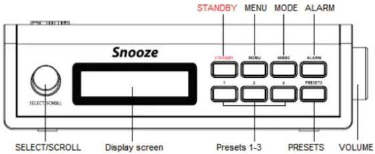 HDigit Snooze - Bedienelemente - 1