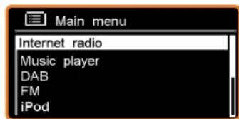 HDigit Dressy - Step 2 – Enter Internet Radio mode - 3