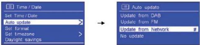 SAILOR Concerto 7 - Impostazione dell'orario - 5