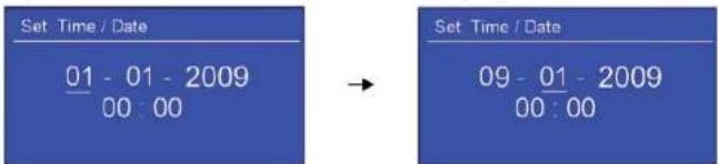 SAILOR Concerto 7 - Uhrzeit einstellen - 4