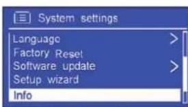 SAILOR Concerto 7 - SW- Version und Radio-ID - 1