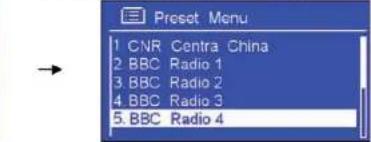 SAILOR Concerto 7 - Selezionare una stazione preferita - 2