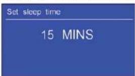 SAILOR Concerto 7 - Funzione Sleep - 3