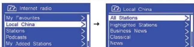 SAILOR Concerto 7 - Lokale Sender - 2