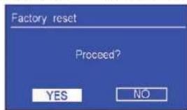 SAILOR Concerto 7 - Réinitialisation - 2