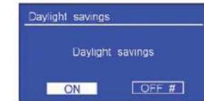 SAILOR Concerto 7 - Impostare l'ora legale - 2