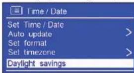 SAILOR Concerto 7 - Impostare l'ora legale - 1