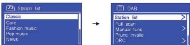 SAILOR Concerto 7 - Modalità DAB - 2