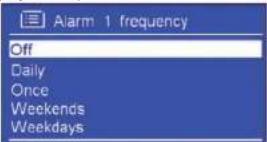 SAILOR Concerto 7 - Réglage de l'alarme - 7