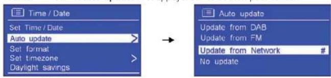 SAILOR Concerto 7 - Vous pouvez aussi effectuer ce réglage avec 'mise à jour auto - 1