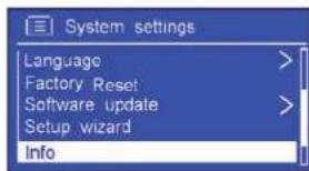 SAILOR Concerto 7 - Version du logiciel et ID radio - 1