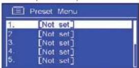 SAILOR Concerto 7 - Impostazione stazioni preferite - 1