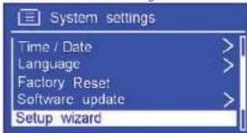 SAILOR Concerto 7 - Setup wizard - 1