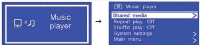 SAILOR Concerto 7 - ATTIVARE LA FUNZIONE SHARED MEDIA - 1