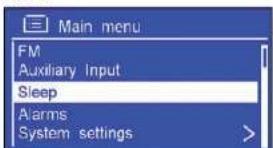 SAILOR Concerto 7 - Funzione Sleep - 1