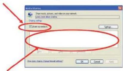 SAILOR Concerto 7 - Schritt 1: Media Sharing mit WMP 11 einrichten - 2