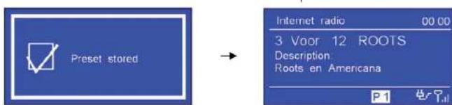 SAILOR Concerto 7 - Réglage présélections stations - 2