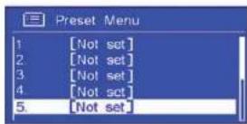 SAILOR Concerto 7 - Impostazione stazioni preferite - 2