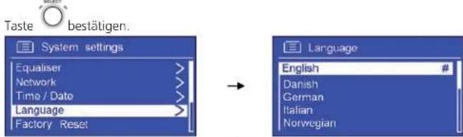 SAILOR Concerto 7 - Sprache - 1