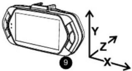 TrueCam A7S - g) Funktion des G-Sensors - 1