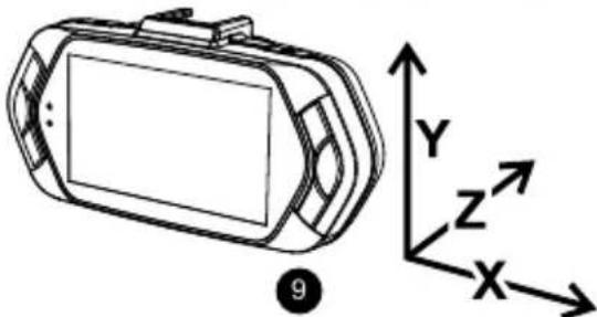 TrueCam A7S - f) G-sensorfunctie - 1