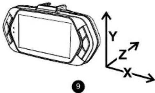 TrueCam A7S - g) G-sensor function - 1