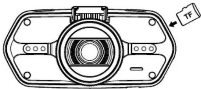 TrueCam A7S - a) Memóriakártya telepítése - 1