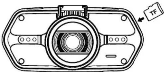 TrueCam A7S - a) Mise en place de la carte TF - 1