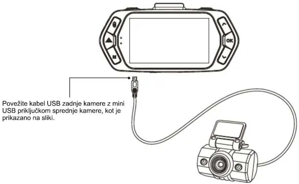 TrueCam A6 - a) Namestitev kartice TFT - 2