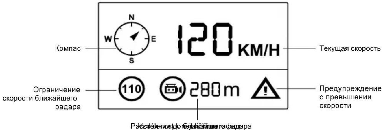 TrueCam A6 - B)ФункцЯСПДOMETP（donoHHTeIbHoK GPSMoулho） - 1