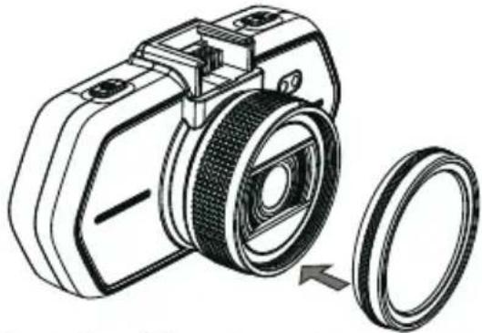 TrueCam A6 - d) Mise en place du filtré CPL (en option) - 3