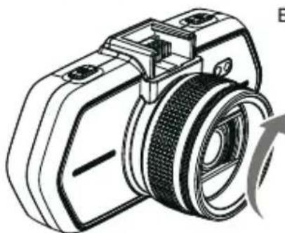 TrueCam A6 - d) Mise en place du filtré CPL (en option) - 4